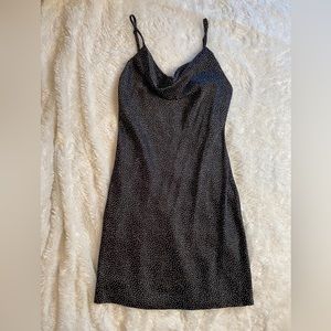 Black and White Polka Dot Dress